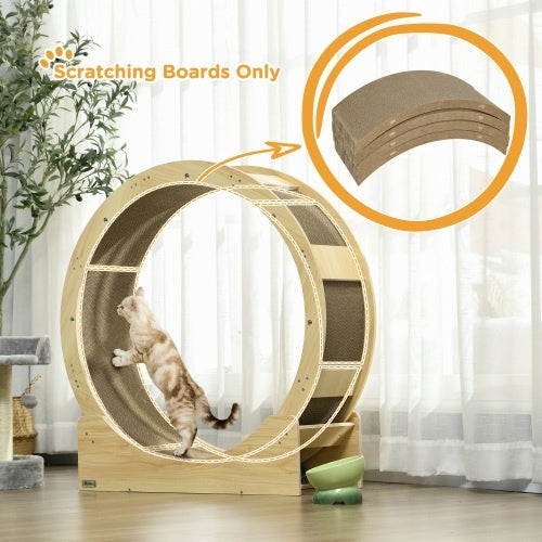 Pawhut Cat Scratching Board, 4 Pack Cat Scratcher For Indoor | Other