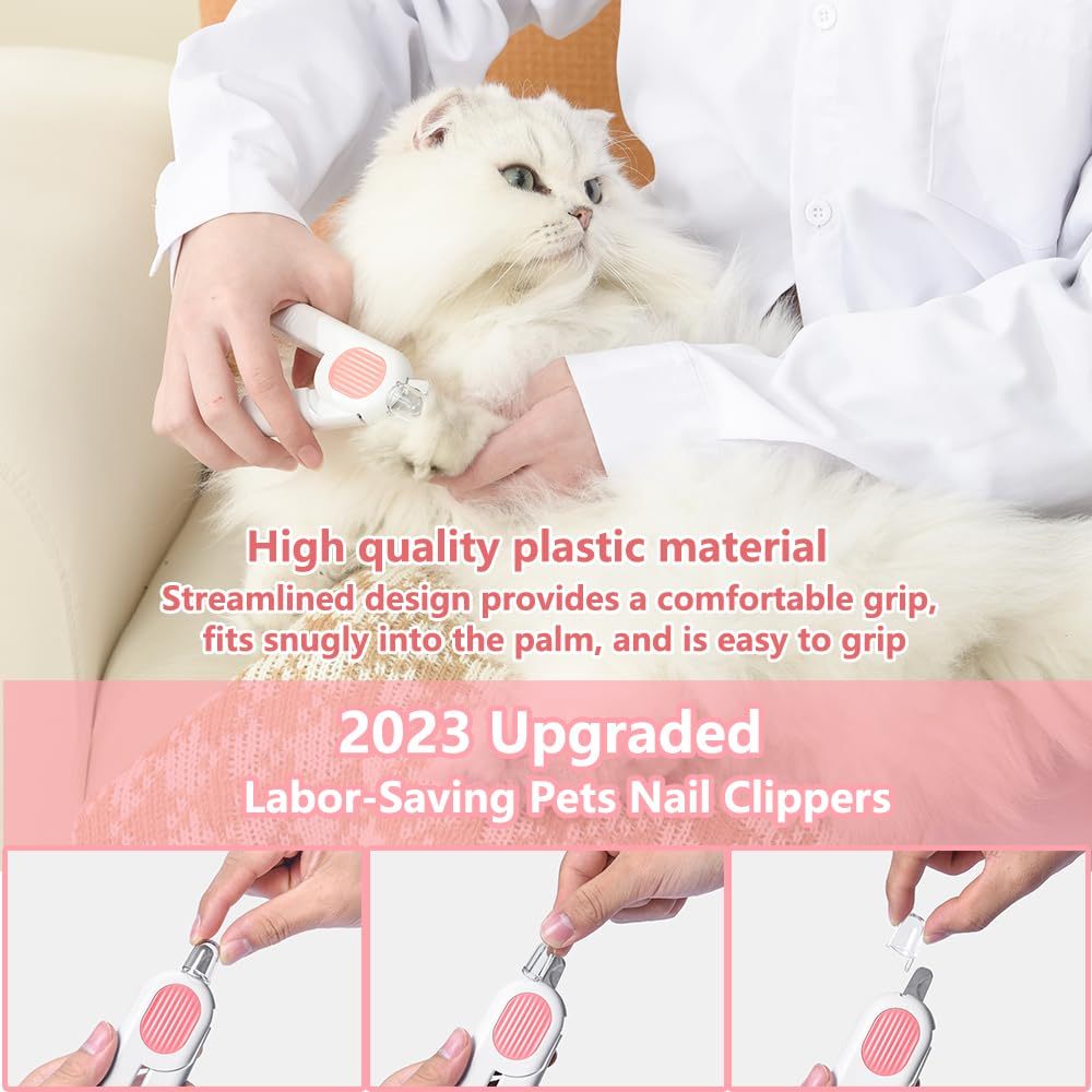 Dog And Cat Nail Clippers, Pet Nail Trimmers With Led Light, | Other