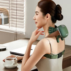 Wireless 4D Electric Neck & Shoulder Massager with Heat – Pain Relief & Relaxation
