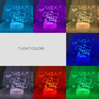 Rewritable Night Light With Display Panel | Other