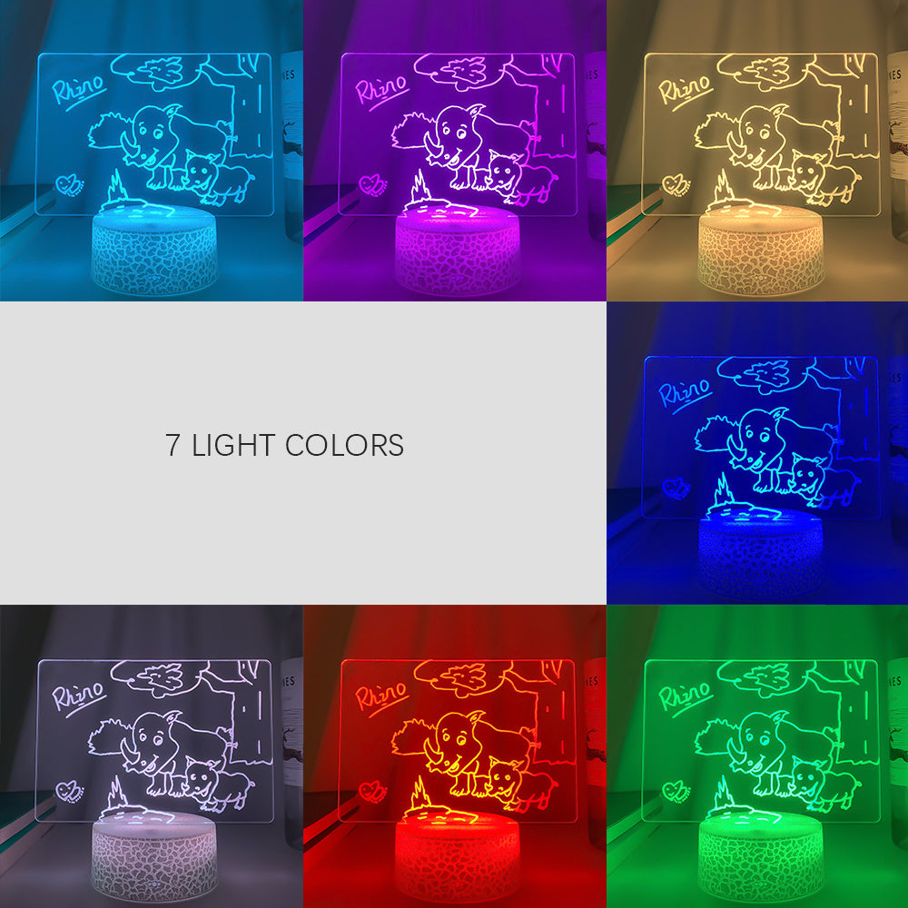 Rewritable Night Light With Display Panel | Other
