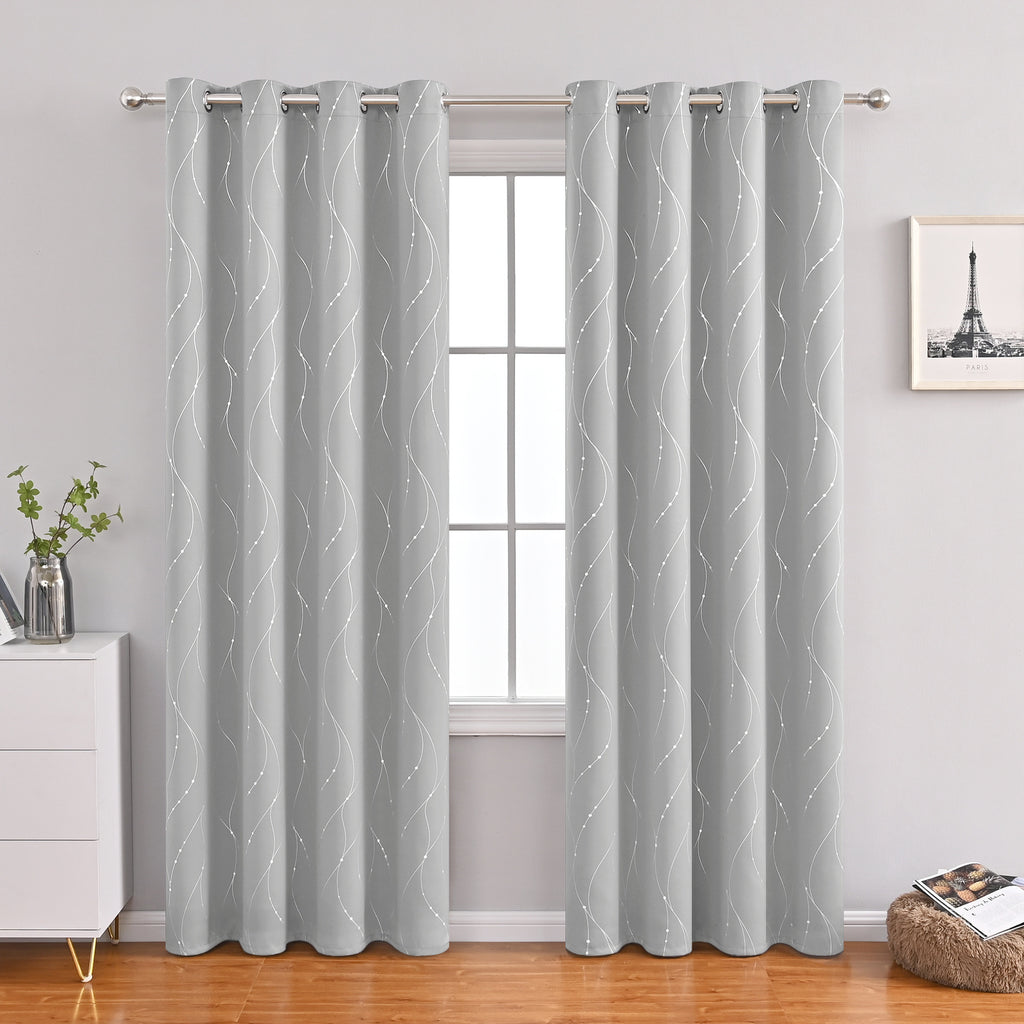 Modern Minimalist Furnishings Decorative Blackout Curtains | Other