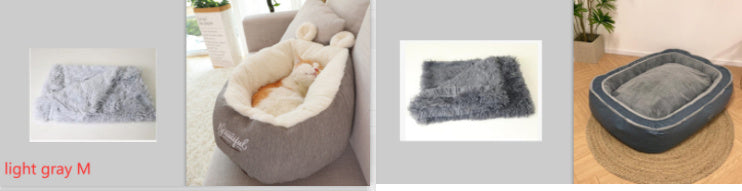 Pet Dog Bed Warming Soft Sleeping Bag Cushion Puppy Kennel | Luggage & Bags