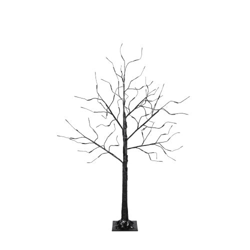 3 Pac Halloween Spooky Tree With Purple Lights, 4ft 5ft And | Other