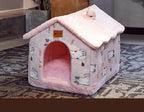 Foldable Dog House Pet Cat Bed Winter Dog Villa Sleep Kennel | Other