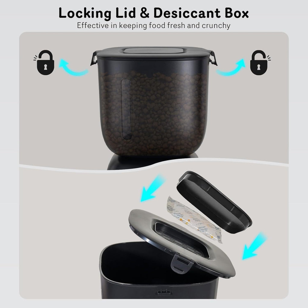 Smart Cat Feeding System - Dual Power Cat Feeder & Water Dis | Other
