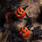 Halloween Decorations Black Horror Pumpkin Twig Cutting Bouq | Other