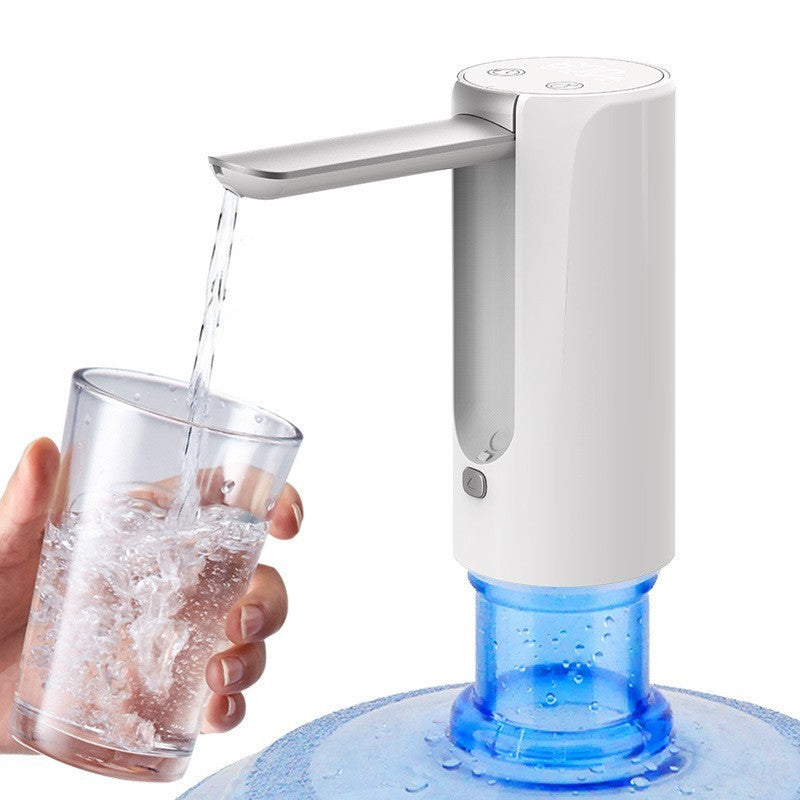 Wireless Electric Water Dispenser – LED Screen, Foldable Pump for Bottled & Mineral Water