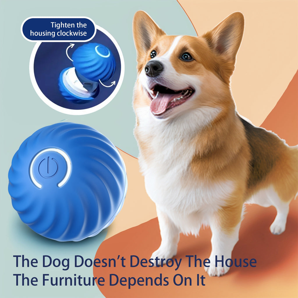 Interactive Bouncing Ball For Dogs,automatic Smart Toy, Self | Electronic Learning Toys