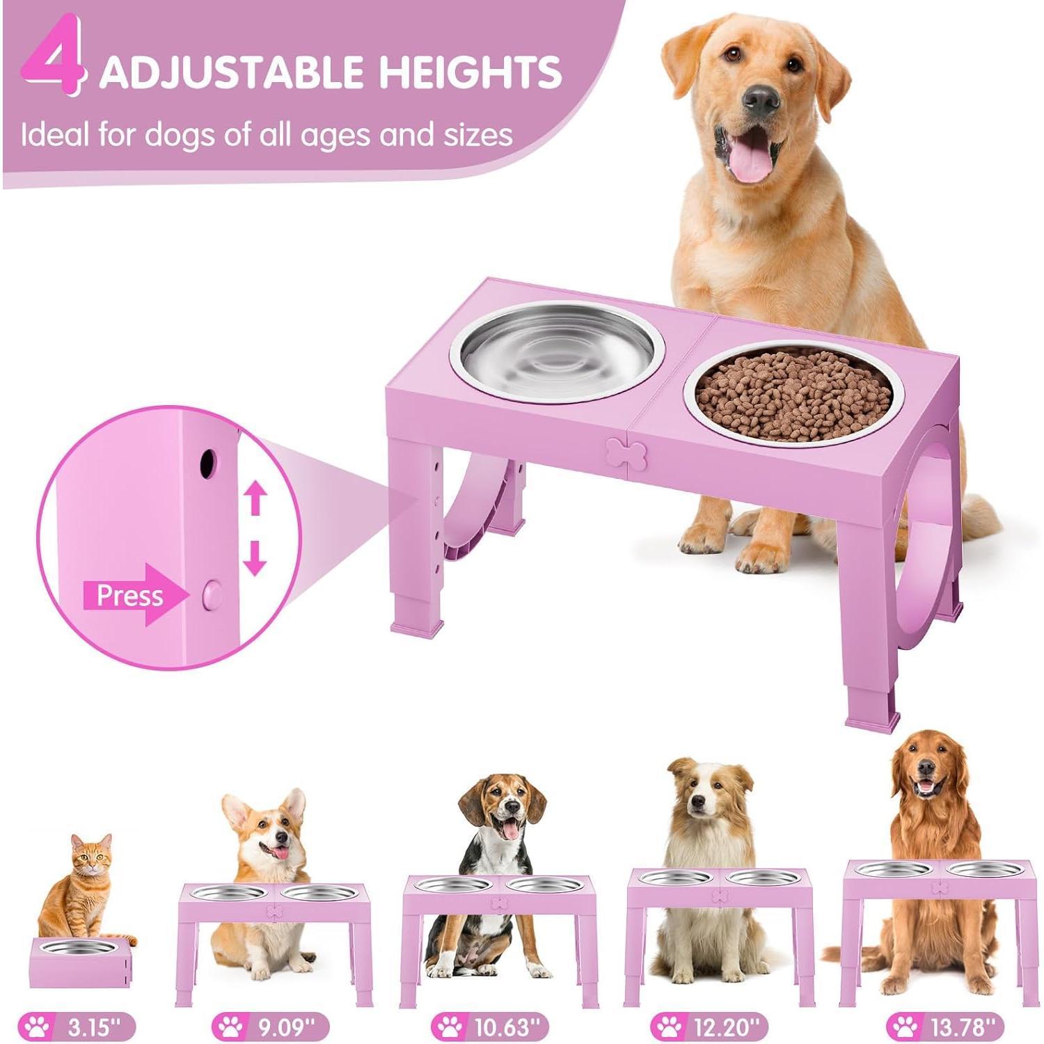 Xia Z Fashion Pet Products Black Dog Bowl Holder | Other