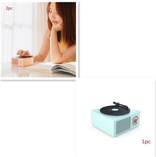 Wireless Mini Portable Retro Phonograph Bluetooth-compatible | Other