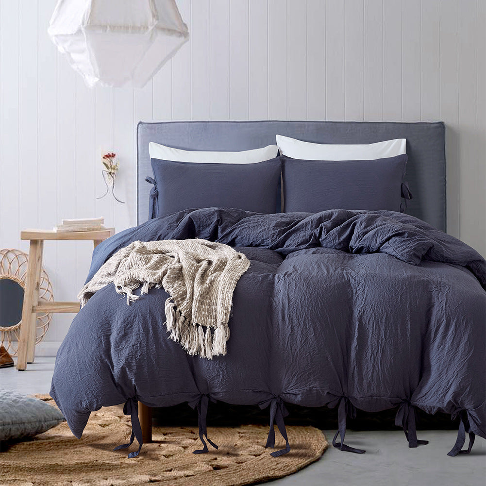 Solid Color Tape Bedding Set | Other