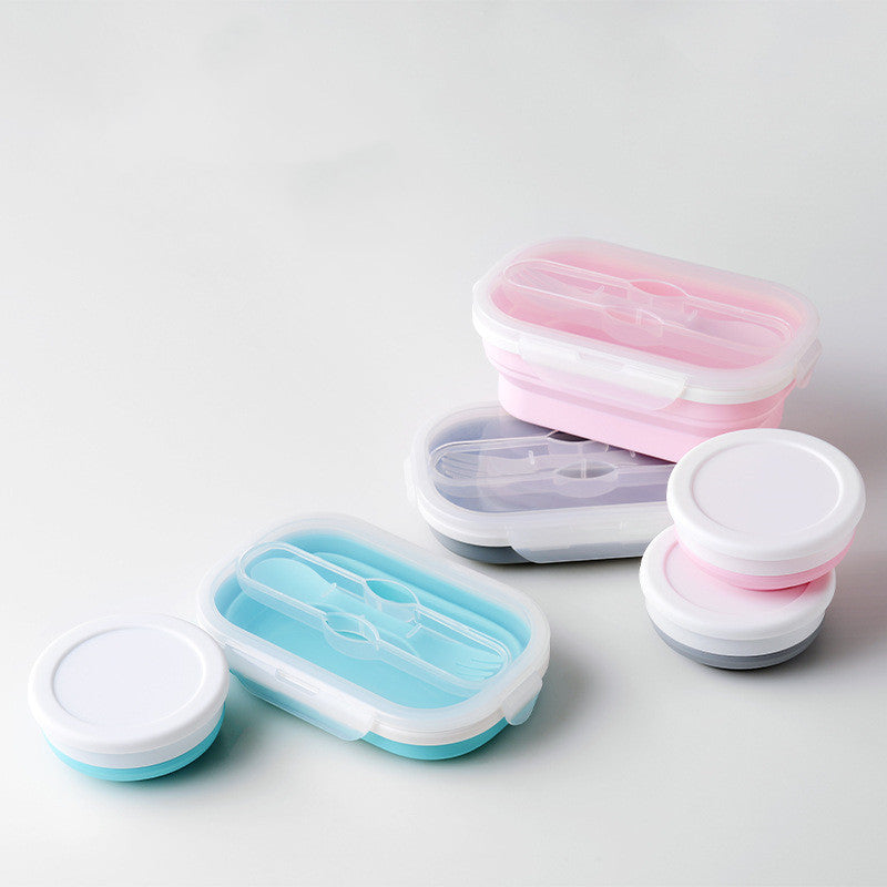 Portable Foldable Silicone Lunch Box | Other