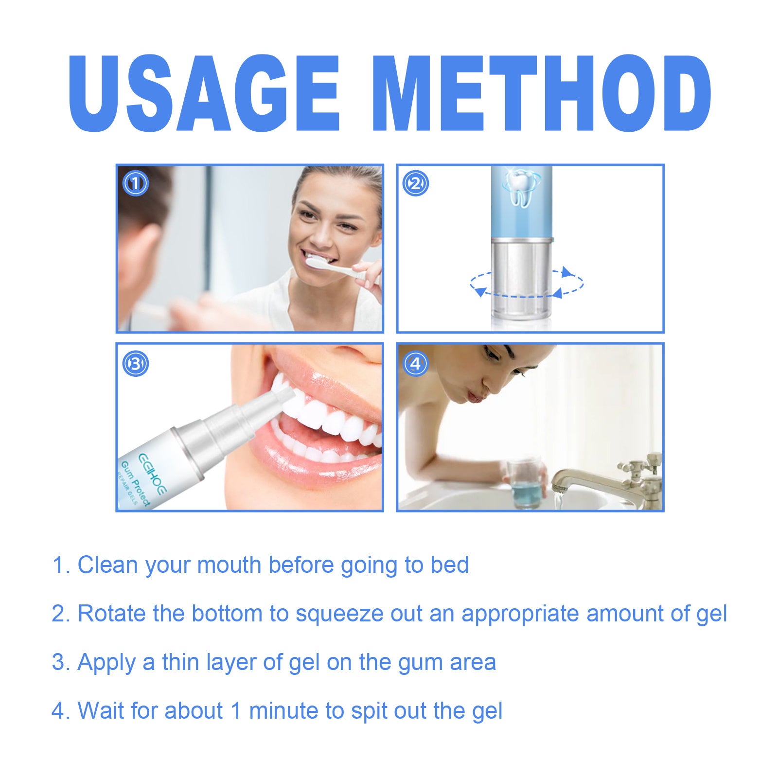 Eelhoe Dental Repair Gel, Repair Gums Cleaning Dental Stains | Other