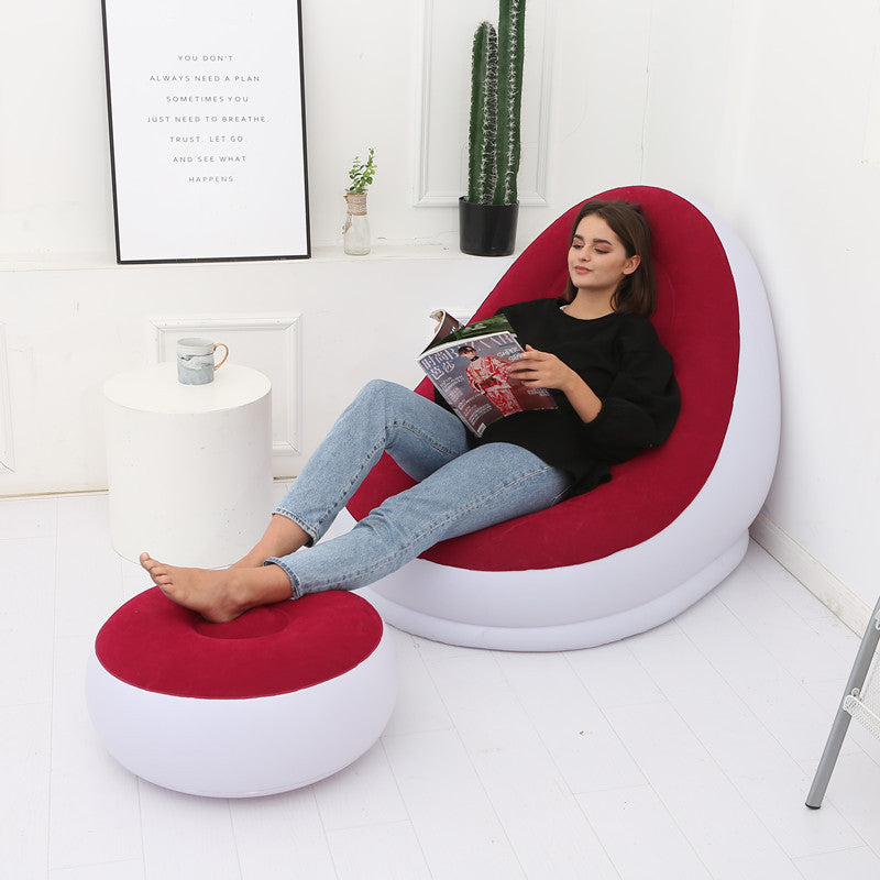 Lazy Bean Bag With Inflatable Folding Sofa | Luggage & Bags