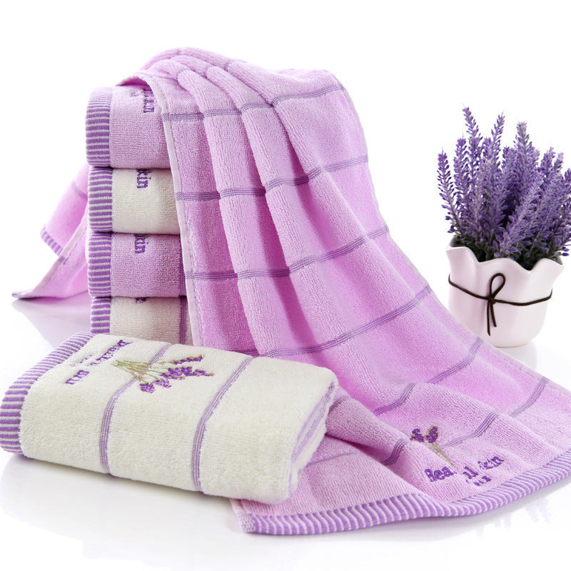 Pure Cotton 32 Strand Embroidered Face Washing Towel | Other