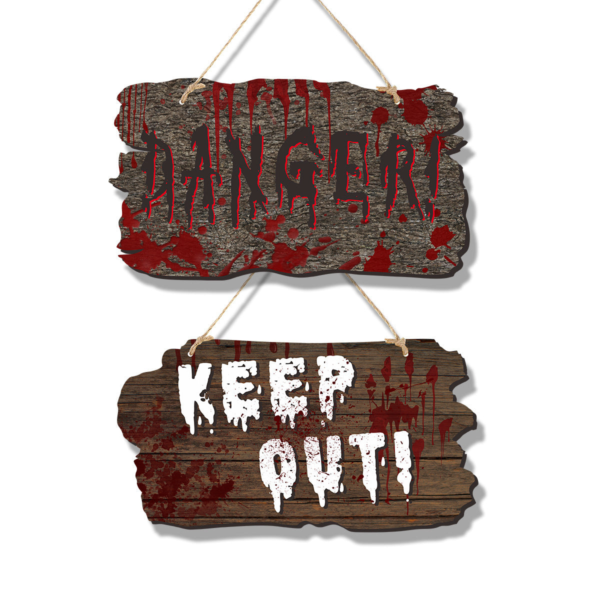 Imitation Wooden Doorplate Ghost Festival Haunted House Horr | Other