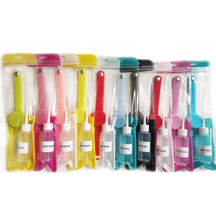 Outdooor Silicone Wristband Hand Sanitizer Disinfectant Brac | Other