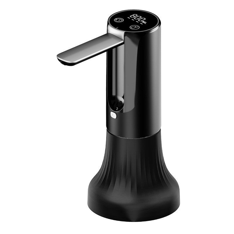 Wireless Electric Water Dispenser – LED Screen, Foldable Pump for Bottled & Mineral Water