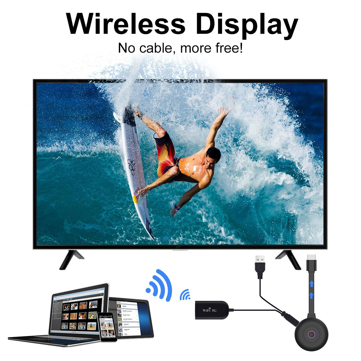 Compatible With , Mobile Phone Wireless Screen Projector Hdm | Smartphones