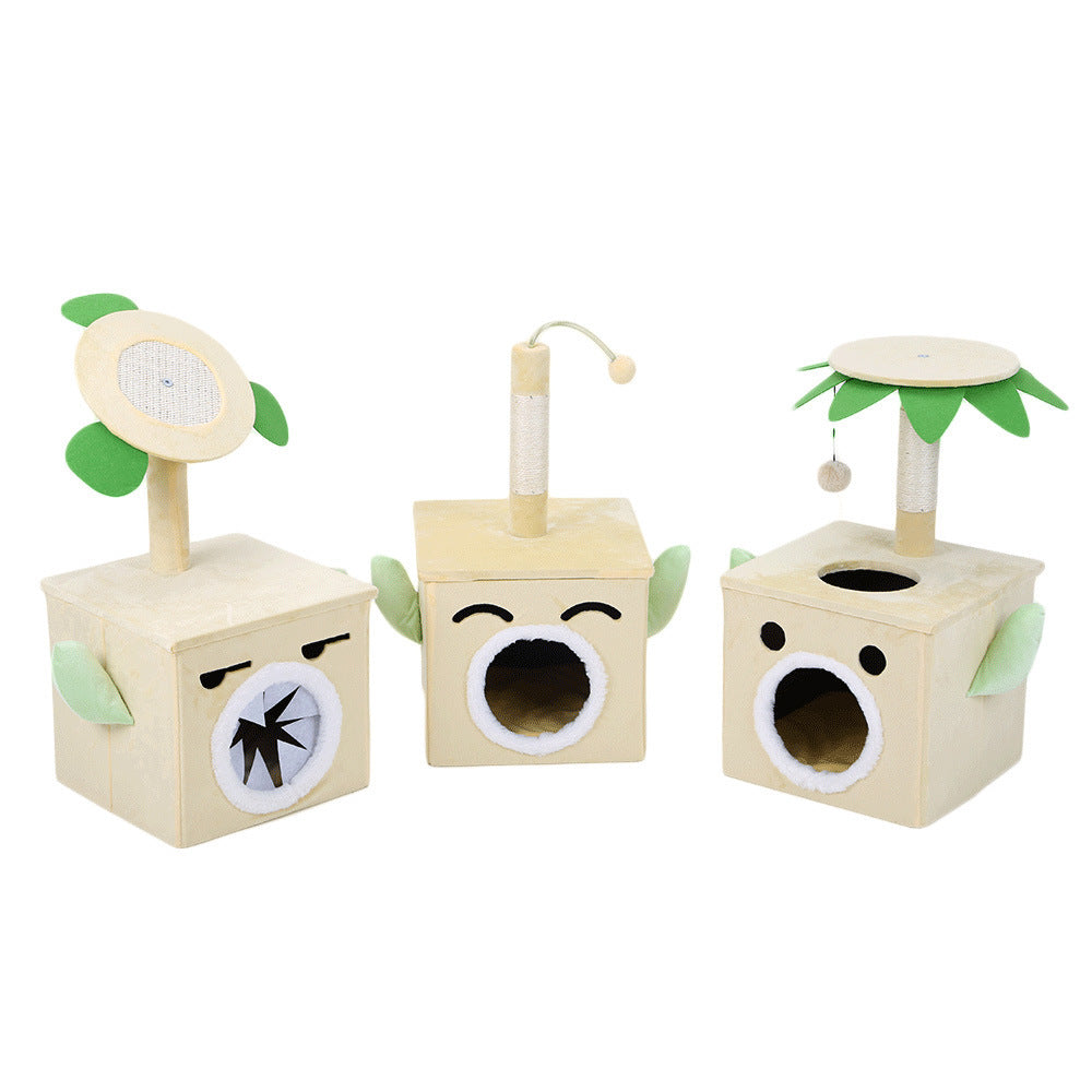 Playable And Sleepy Cat Product Grinding Claw Toy Scratc | Electronic Learning Toys