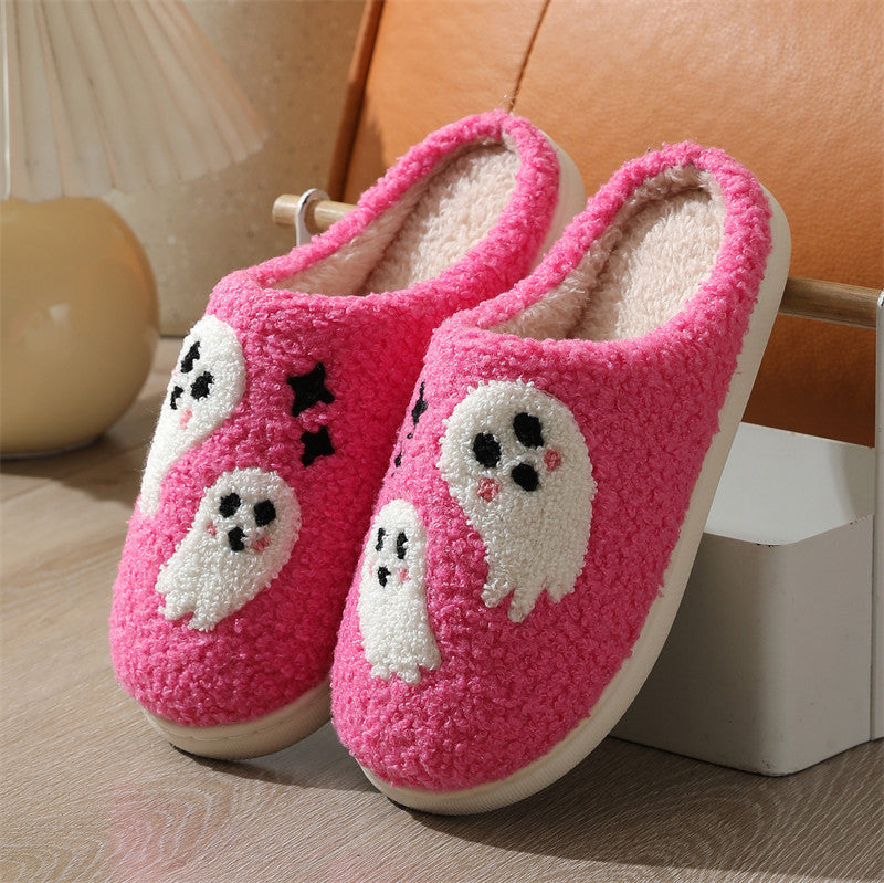 Halloween Cartoon Ghost Cotton Slippers For Women Indoor Non | Other