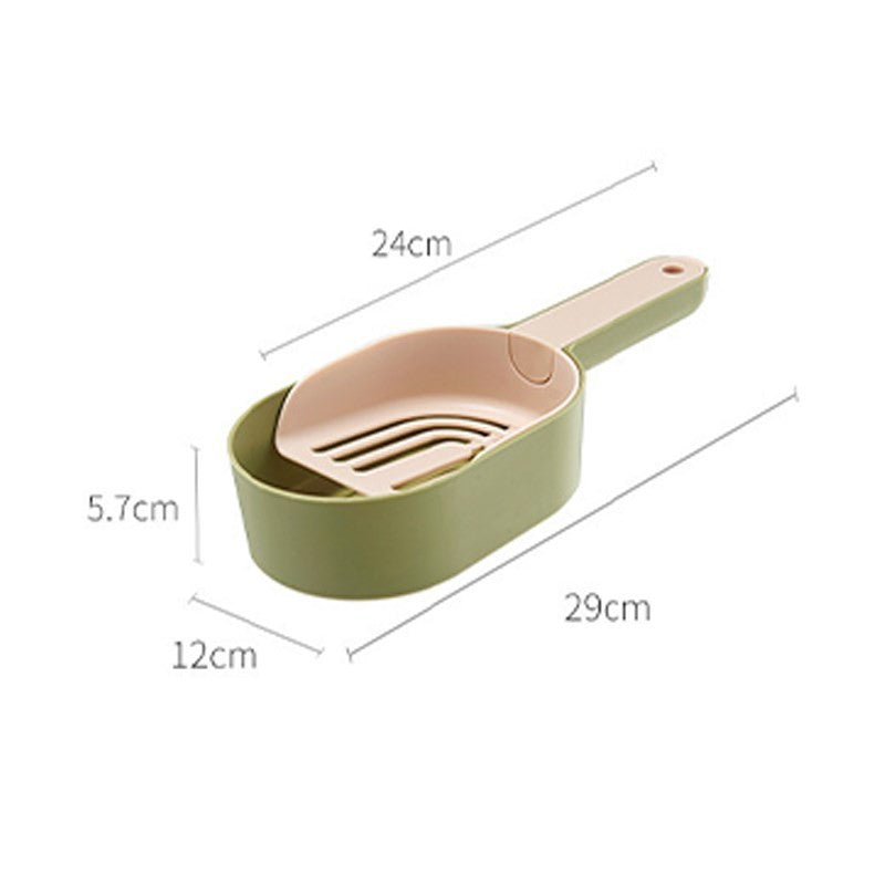 Cat Litter Scoop Self-cleaning Cat Litter Box Shovel Kitty L | Other