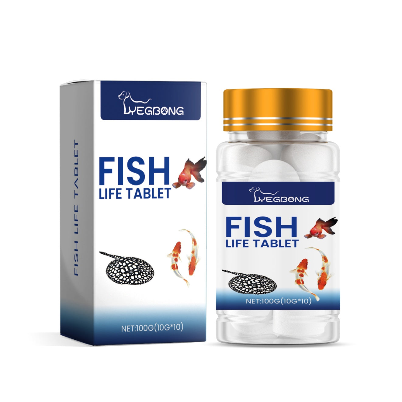 Yegbong Ornamental Fish Aquarium Salt Tablets Fish Tank Salt | Other