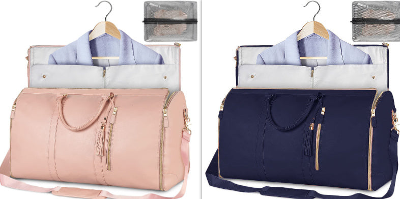 Large Capacity Travel Duffle Bag Women's Handbag Folding Sui | Luggage & Bags
