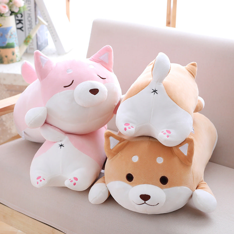 36cm 55cm Cute Fat Shiba Inu Dog Plush Toy Stuffed Soft Kawa | Electronic Learning Toys