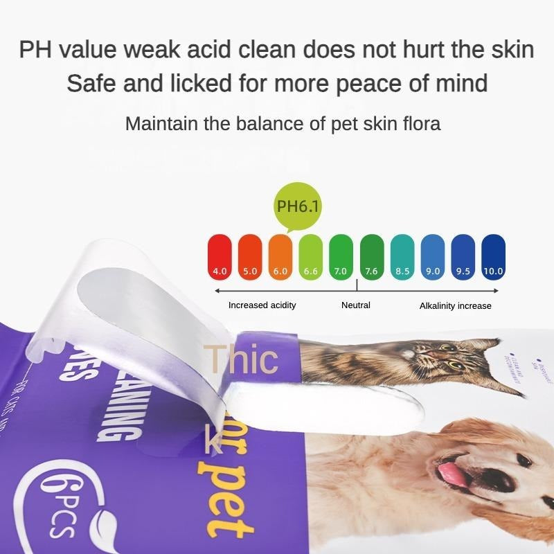 Pet Cleaning Deodorizing Bathing Wipes Fordogs And Cats, No | Other