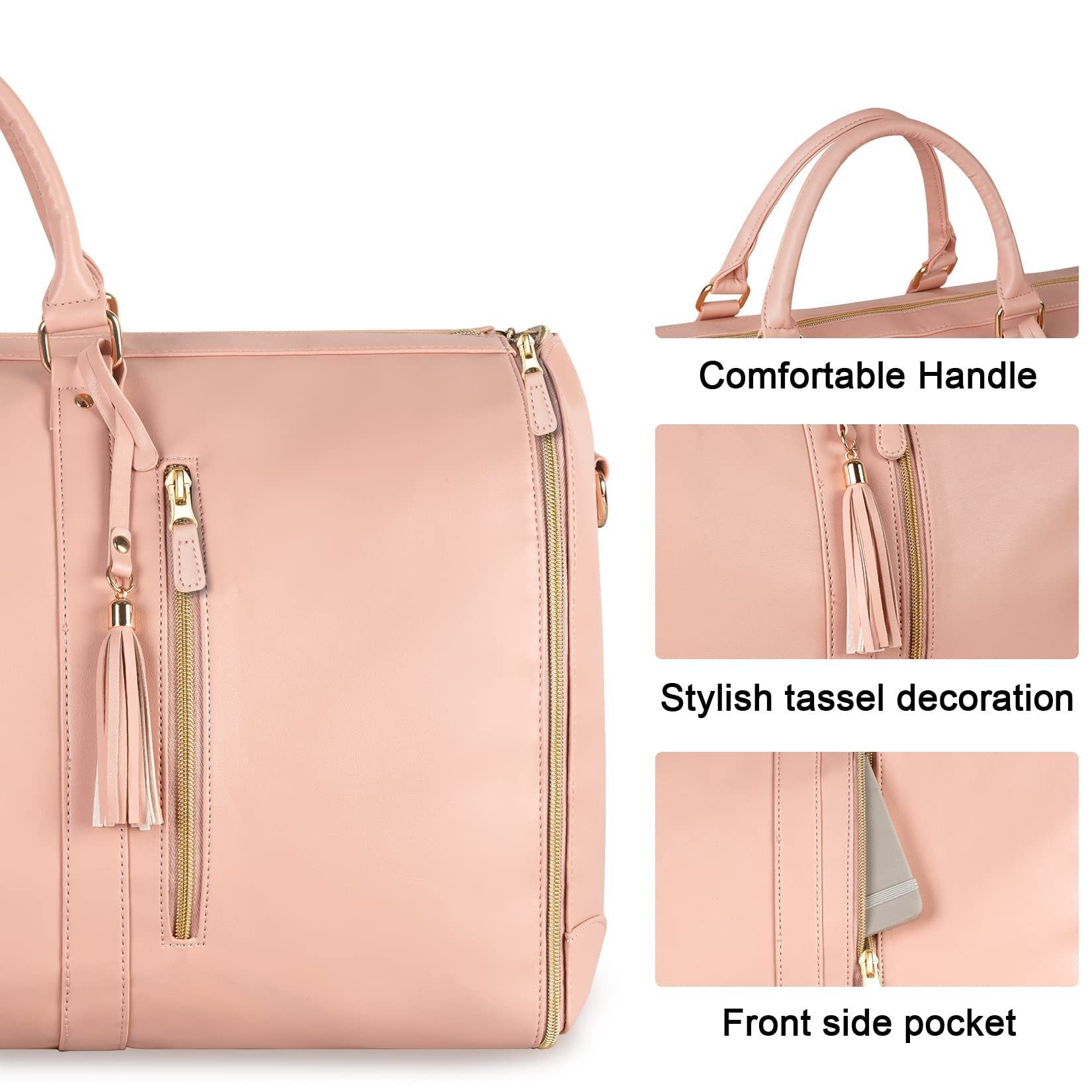 Large Capacity Travel Duffle Bag Women's Handbag Folding Sui | Luggage & Bags