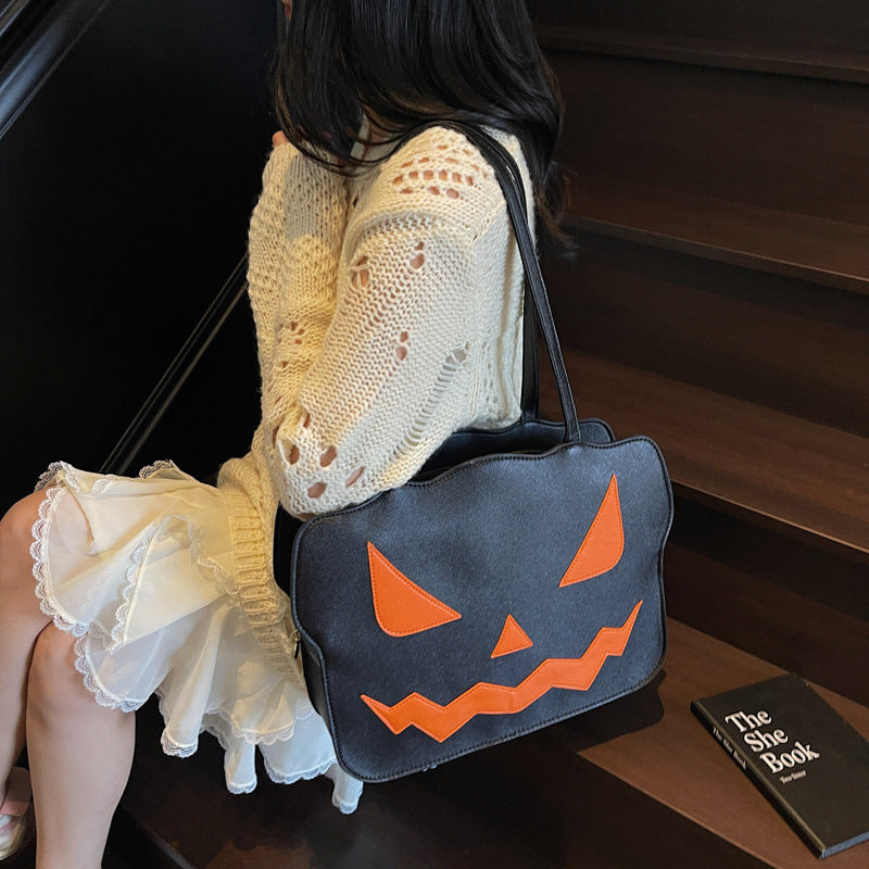 Women's Fashion Halloween Pumpkin Shoulder Messenger Bag | Luggage & Bags