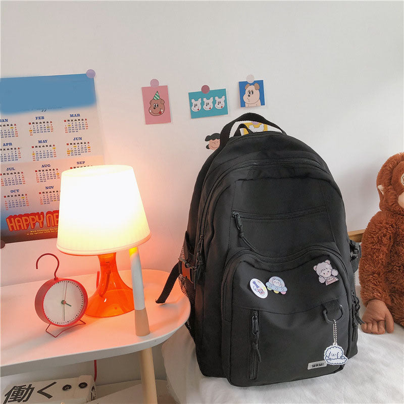 Backpack School Bag Girls Students Schoolbag High Capacity M | Luggage & Bags