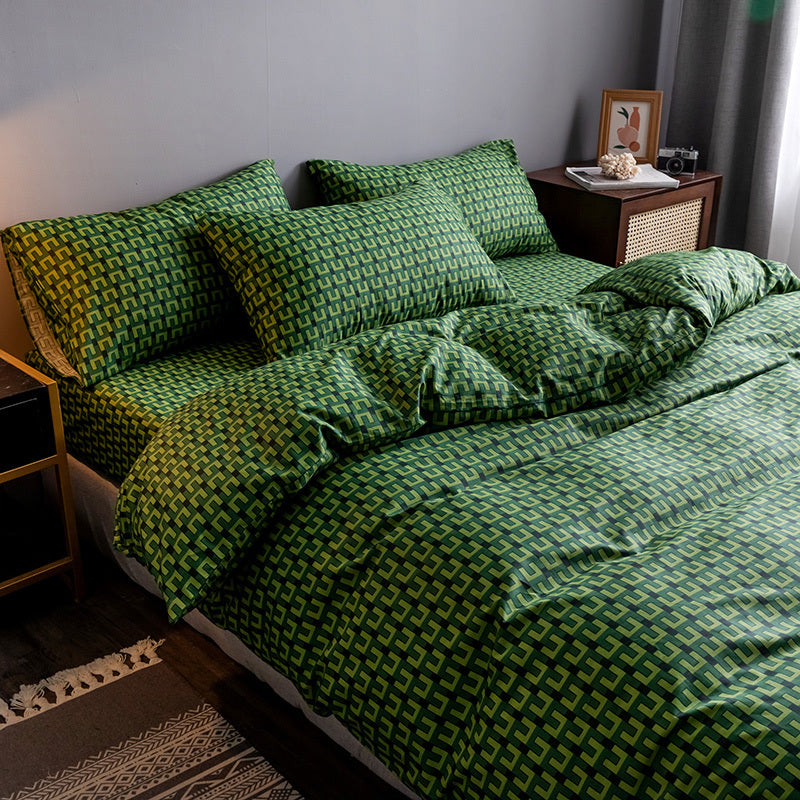 Pure Cotton Fitted Sheet Quilt Set | Other