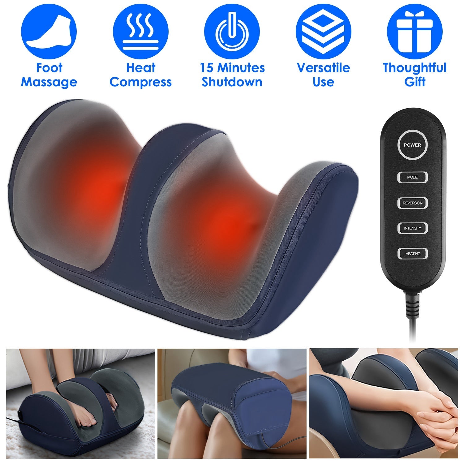 Shiatsu Foot Massager With Heat Foot Calf Thigh Arm Massager | Other