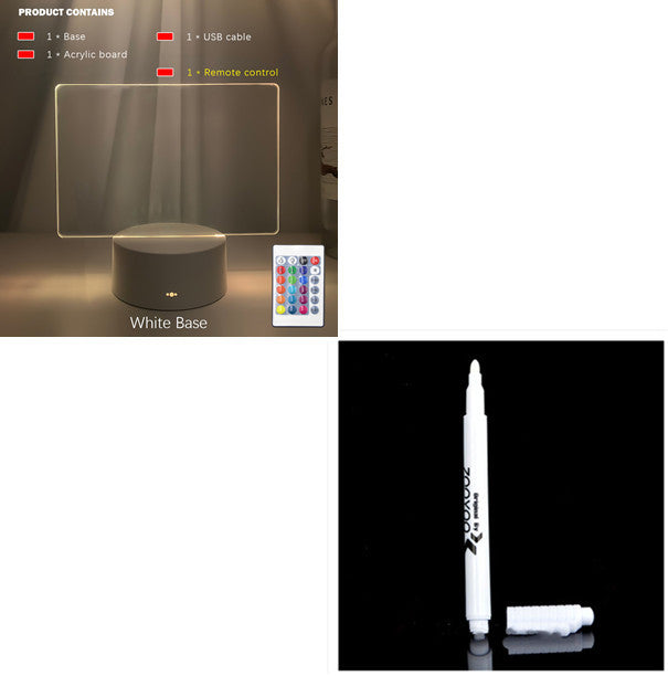 Rewritable Night Light With Display Panel | Other