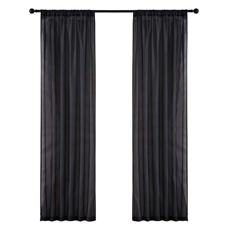 Modern And Simple Pure Color Cotton And Linen Window Screen | Other