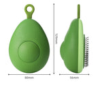 Creative Cat Grooming Comb Portable Massage Brush One-button | Other