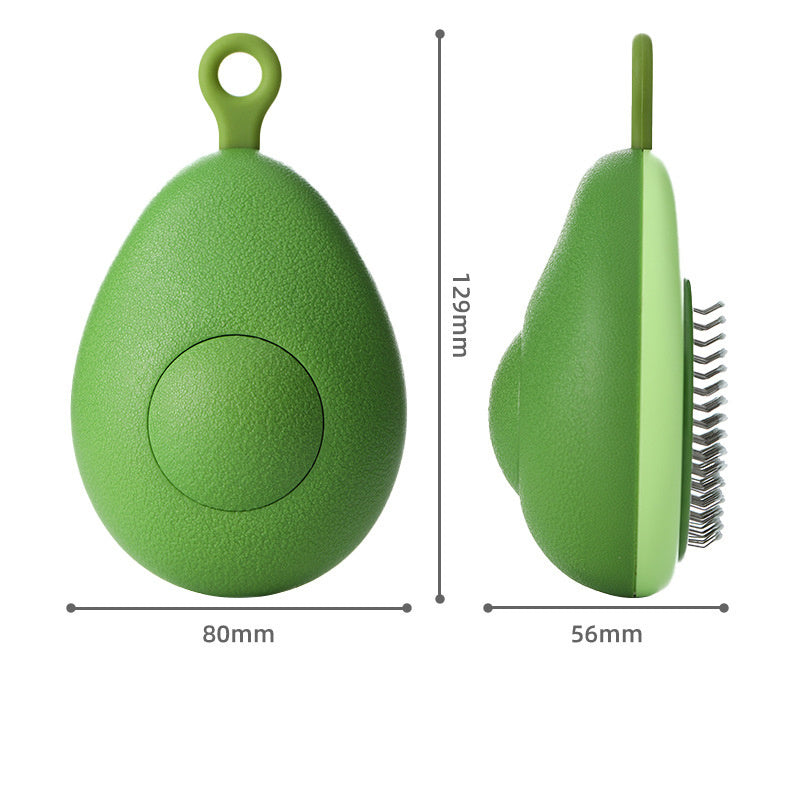 Creative Cat Grooming Comb Portable Massage Brush One-button | Other