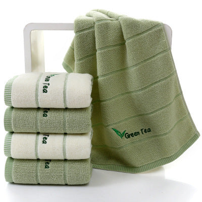 Pure Cotton 32 Strand Embroidered Face Washing Towel | Other