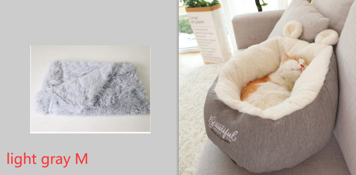 Pet Dog Bed Warming Soft Sleeping Bag Cushion Puppy Kennel | Luggage & Bags
