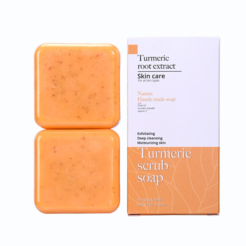 Frosted Handmade Cleansing Bath Turmeric Soap | Other