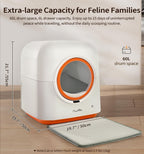 60l Automatic Cat Litter Box, Smart App Control, Deodorizing | Other