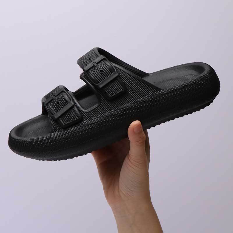 Platform Slippers Women's Summer Buckle Home Shoes Fashion O | Shoes
