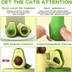 Cute Avocado Catnip Toy Cat Teeth Cleaning Toy Cat Supplies | Electronic Learning Toys