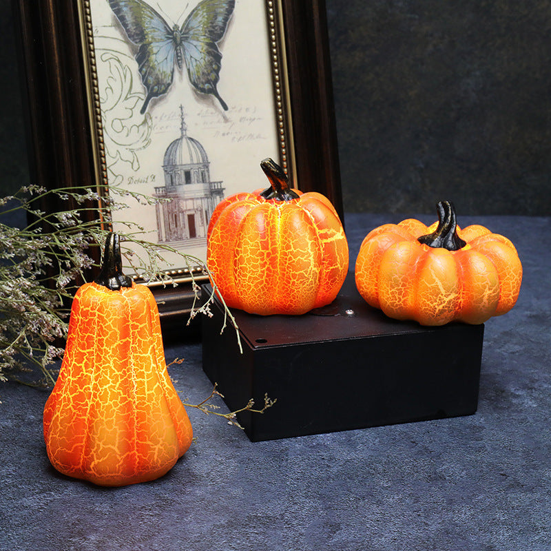 Halloween Pumpkin Lantern Simulation Pumpkin Led Candle | Other