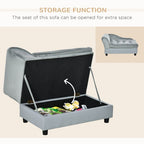 Luxury Small Dog Bed With Hidden Storage | Other