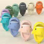 Adult's Slippers Indoor Outdoor Funny Shark Cartoon | Other