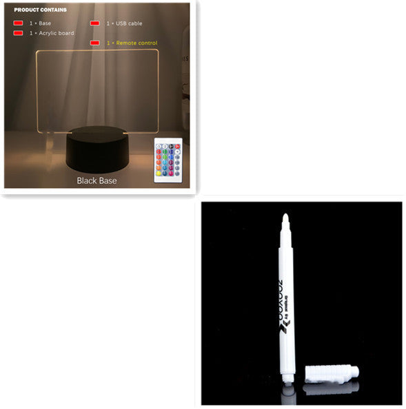 Rewritable Night Light With Display Panel | Other
